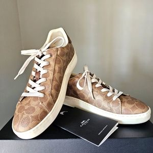 Coach Coated Canvas Sneaker size 10B